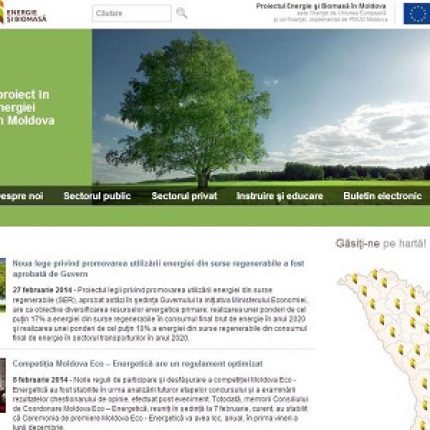 Ne puteţi găsi şi pe www.biomasa.md